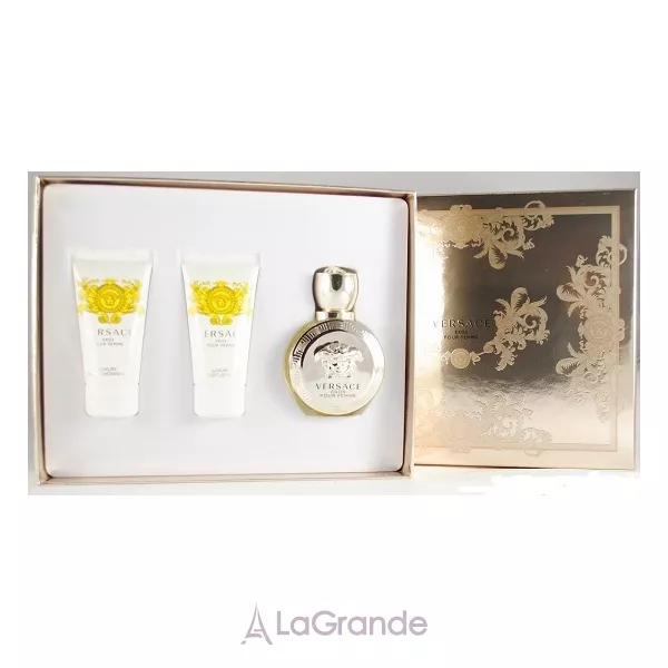 Versace Eros Pour Femme ���� (�������� ���� 50 �� + ������� ��� ��� 50 �� + ���� ��� ���� 50 ��)