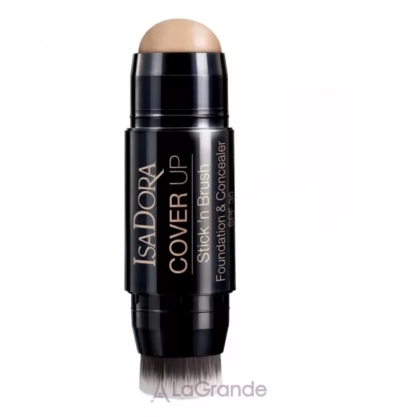IsaDora Cover Up Stick 'n Brush Foundation & Concealer SPF 30 �������� ������ + ��������