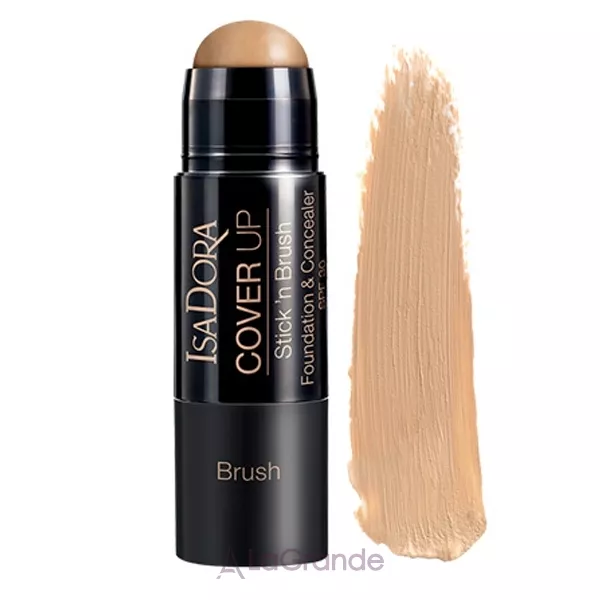 IsaDora Cover Up Stick 'n Brush Foundation & Concealer SPF 30 �������� ������ + ��������