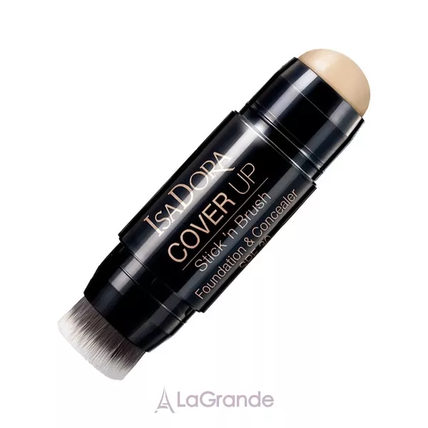IsaDora Cover Up Stick 'n Brush Foundation & Concealer SPF 30 �������� ������ + ��������