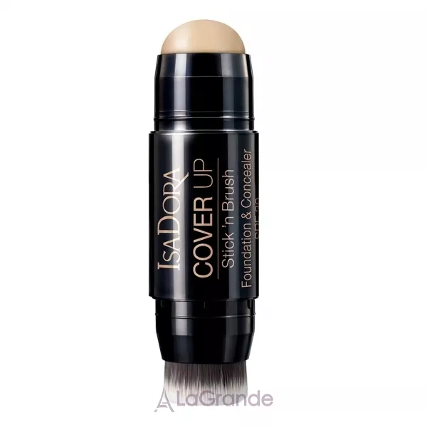 IsaDora Cover Up Stick 'n Brush Foundation & Concealer SPF 30 �������� ������ + ��������