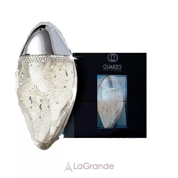Cuarzo The Circle Levitation White Gold Swarovski ��������������� ����