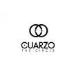 Cuarzo The Circle Levitation White Gold Swarovski  