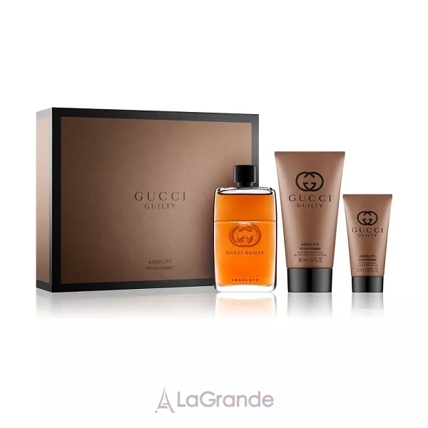 Gucci Guilty Absolute Pour Homme ���� (����������� ���� 90 �� + ������� ���� ������ 50 �� + ���� ��� ���� 150 ��)