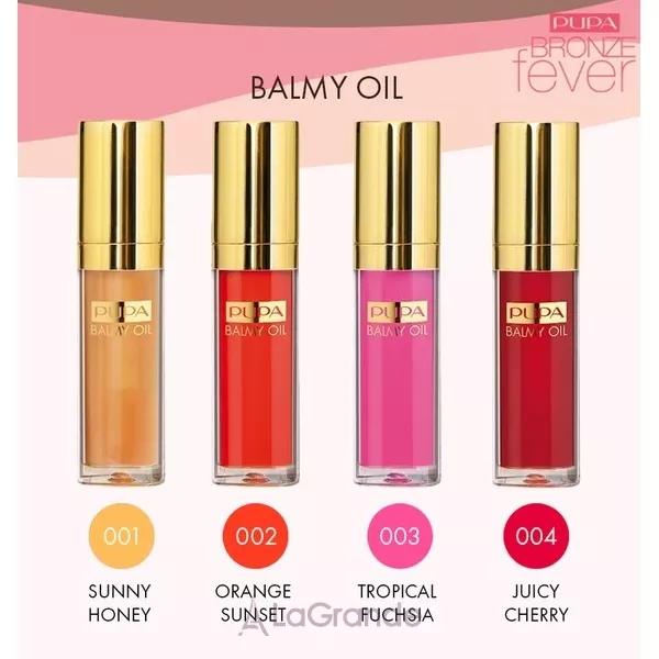 Pupa Bronze Fever Balmy Oil ����������� �����-������� ��� ���
