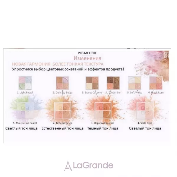 Givenchy Prisme Libre Mat-finish & Enhanced Radiance Loose Powder ����������� ����� ��� �������