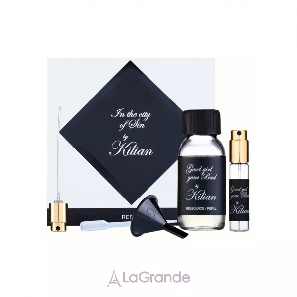 By Kilian Good Girl Gone Bad ����� (refill/50ml + funnel + dropper + vial/7.5ml + spray)