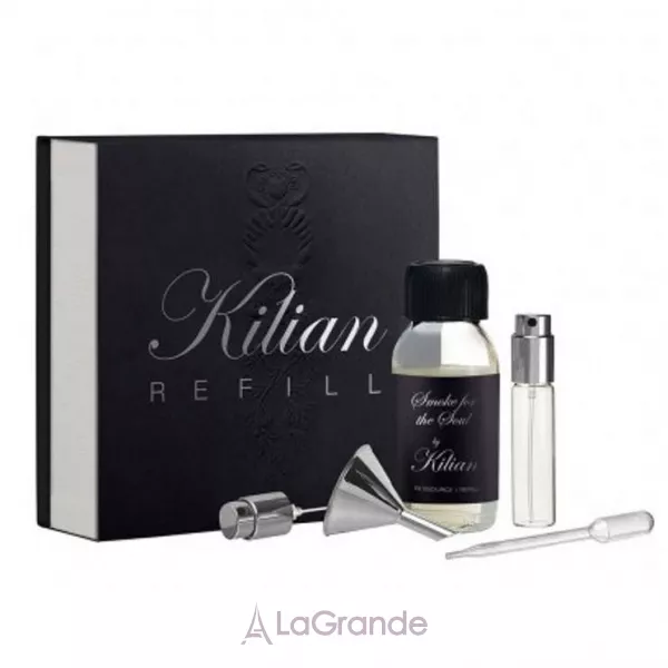 By Kilian Smoke for the Soul ����� (refill/50ml + funnel + dropper + vial/7.5ml + spray)
