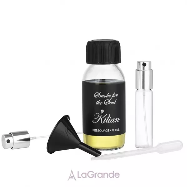 By Kilian Smoke for the Soul ����� (refill/50ml + funnel + dropper + vial/7.5ml + spray)