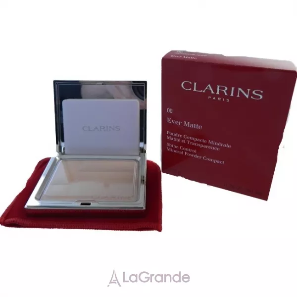 Clarins Ever Matte Mineral Powder Compact ���������� ����������� ����� � ���������� ��������