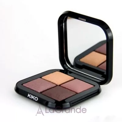 KIKO Bright Quartet Baked Eyeshadow Palette    