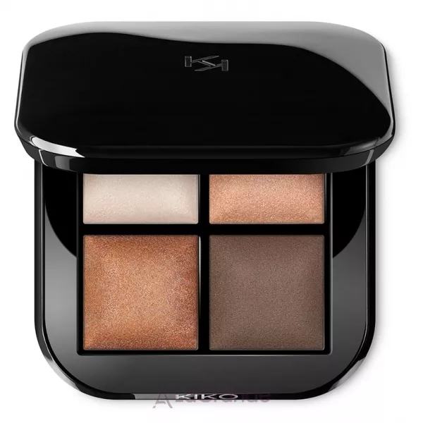KIKO Bright Quartet Baked Eyeshadow Palette ������� ����� ��� ���