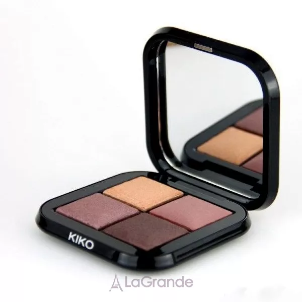 KIKO Bright Quartet Baked Eyeshadow Palette ������� ����� ��� ���