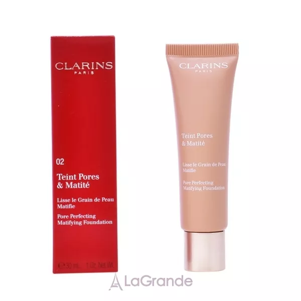 Clarins Teint Pores & Matite Foundation ��������� ���� � �������� �� ���������� 䳺�