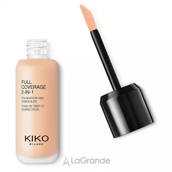KIKO Full Coverage 2-in-1 Foundation & Concealer ��������� ������ � ��������� 2 � 1