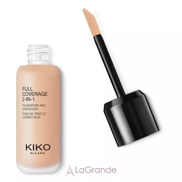 KIKO Full Coverage 2-in-1 Foundation & Concealer ��������� ������ � ��������� 2 � 1