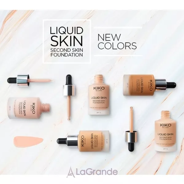 KIKO Liquid Skin Second Skin Foundation ������ ��������� ������