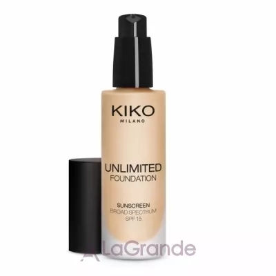 KIKO Unlimited Foundation SPF 15   