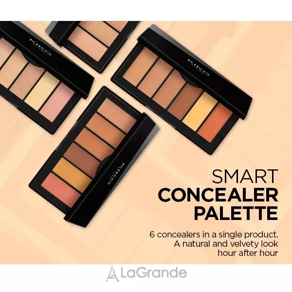 KIKO Smart Concealer Palette ������� ��� ���� � 6 �����������