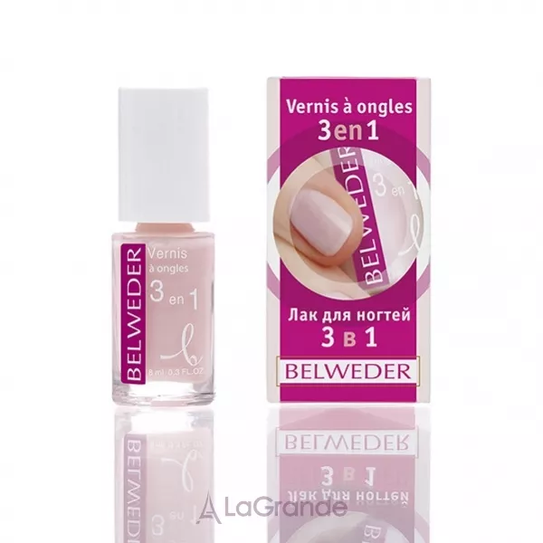 Belweder Vernis a ongles 3 en 1 ��� ��� ����� 3 � 1