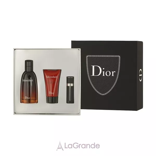 Christian Dior Fahrenheit ����� ( ��������� ���� 50 �� + ��������� 3 �� + 50 �� ���� ��� ���� + ������ )