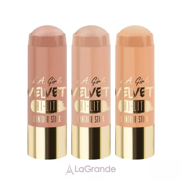 L.A. Girl Velvet Contour Highlighter Stick ���������-���