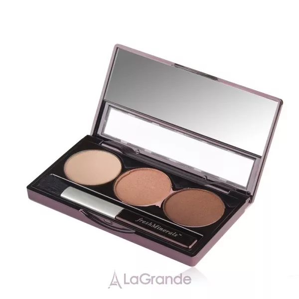 FreshMinerals Mineral Triple Eyeshadow ��������� ��������� ��� ��� ����
