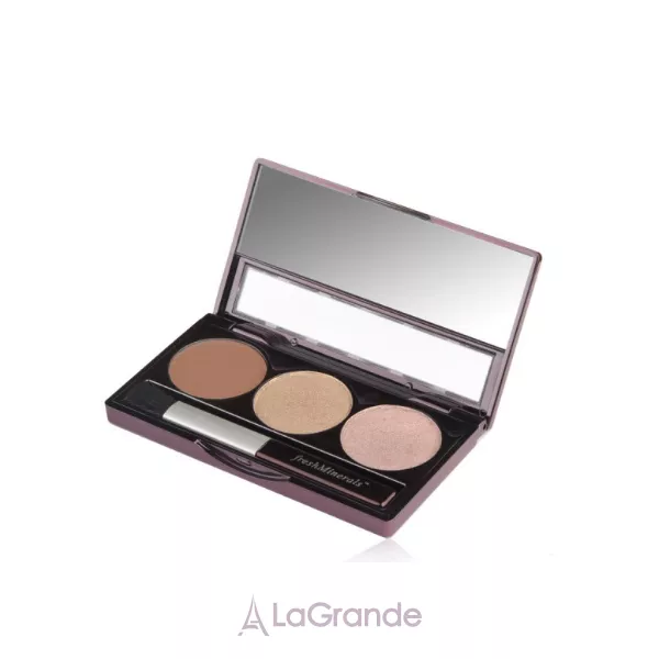 FreshMinerals Mineral Triple Eyeshadow ��������� ��������� ��� ��� ����