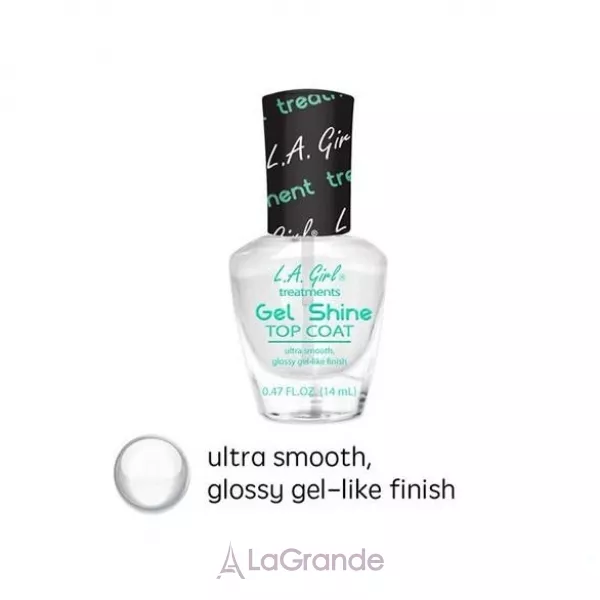 L.A. Girl Nail Treatment Gel Shine Top Coat Գ����� �������� ��� �����