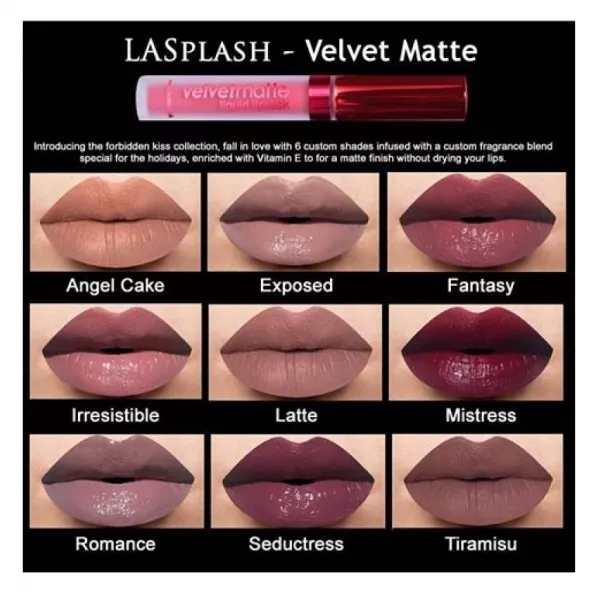 LA Splash Velvetmatte Liquid lipstick ������ ��� ���