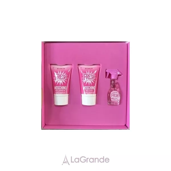 Moschino Pink Fresh Couture ���� (�������� ���� 5 �� + ������� ��� ��� 25 �� + 25 �� ���� ��� ����)