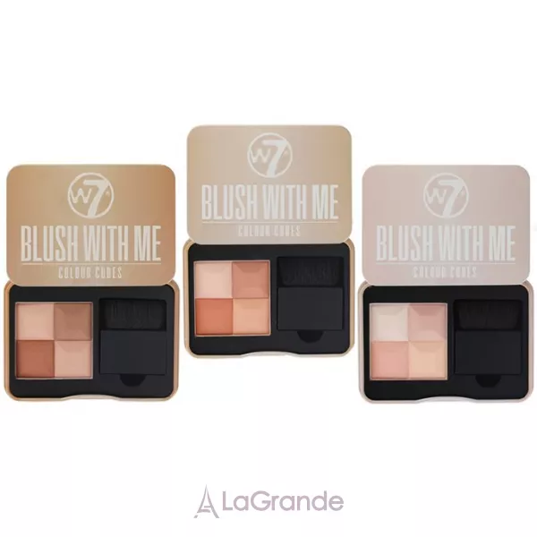 W7 Blush With Me Color Cubes ������