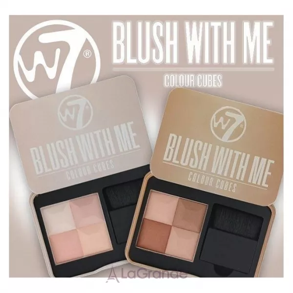 W7 Blush With Me Color Cubes ������