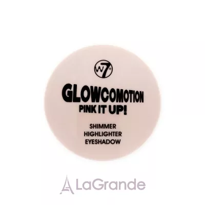 W7 Glowcomotion Pink It Up! Shimmer Highlighter Eyeshadow   