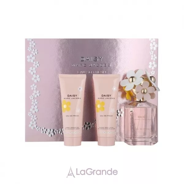 Marc Jacobs Daisy Eau So Fresh ����� (��������� ���� 75 �� + ���� ��� ���� 75 �� + ������ ��� ���� 75 ��)