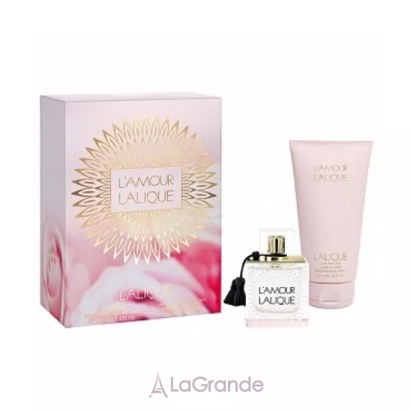 Lalique L`Amour ����� ( ��������������� ���� 50 �� + ������ ��� ����150 �� )