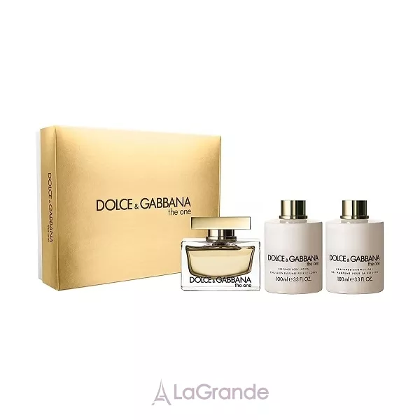 Dolce & Gabbana The One for Woman ���� (����������� ���� 75 �� + ���� ��� ���� 100 �� + ������� ��� ��� 100 ��)