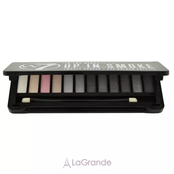 W7 In The Night: Up In Smoke Eye Colour Palette ������� �� 12 ����� ��� ���