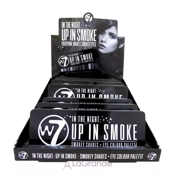 W7 In The Night: Up In Smoke Eye Colour Palette ������� �� 12 ����� ��� ���