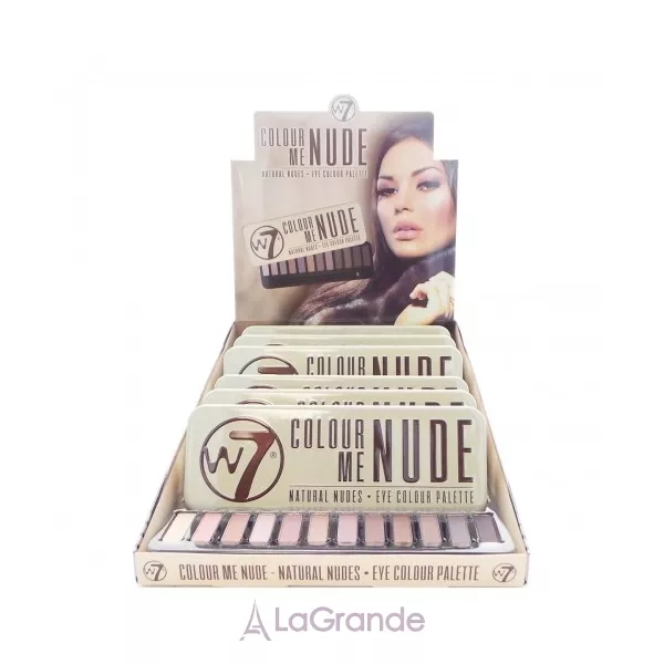 W7 Color Me Nude Eye Colour Palette ������� �� 12 ����� ��� ���