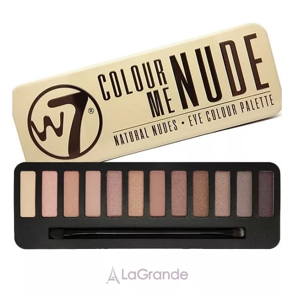 W7 Color Me Nude Eye Colour Palette ������� �� 12 ����� ��� ���