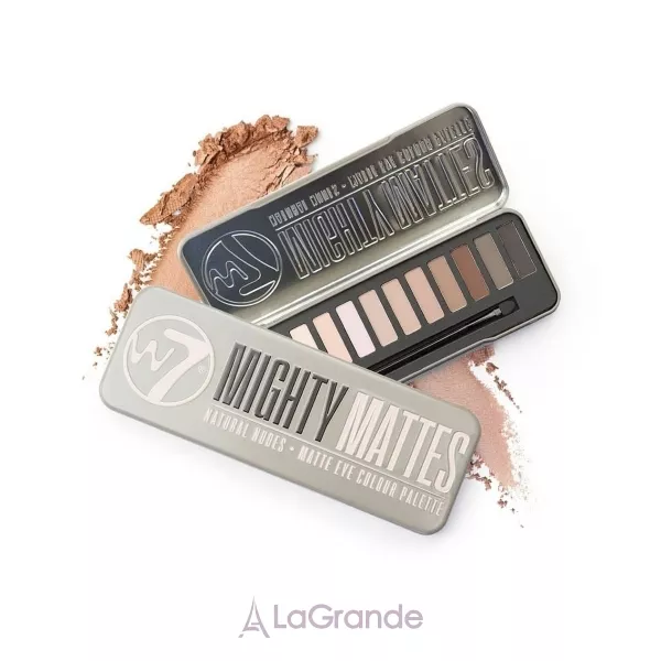 W7 Mighty Mattes Eye Colour Palette ������� �� 12 ����� ��� ���