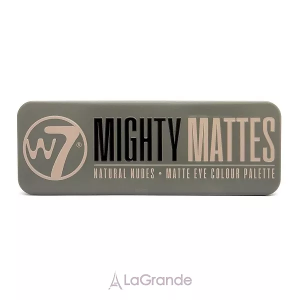 W7 Mighty Mattes Eye Colour Palette ������� �� 12 ����� ��� ���