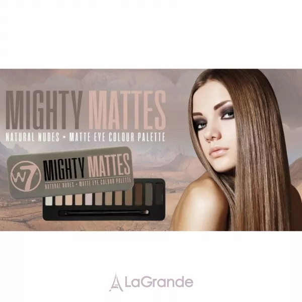 W7 Mighty Mattes Eye Colour Palette ������� �� 12 ����� ��� ��� (������)