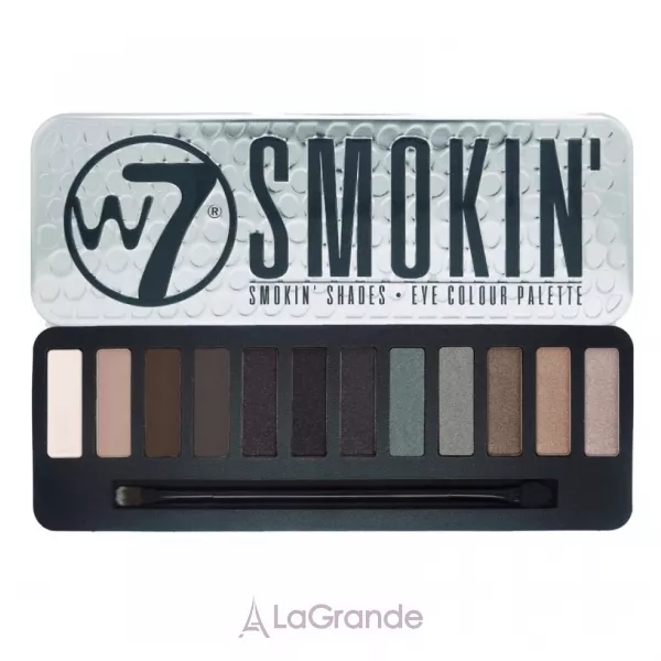W7 Smokin� Eye Color Palette ������� �� 12 ����� ��� ���