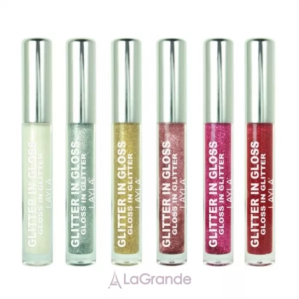 Layla Cosmetics Glitter In Gloss ����� ��� ���