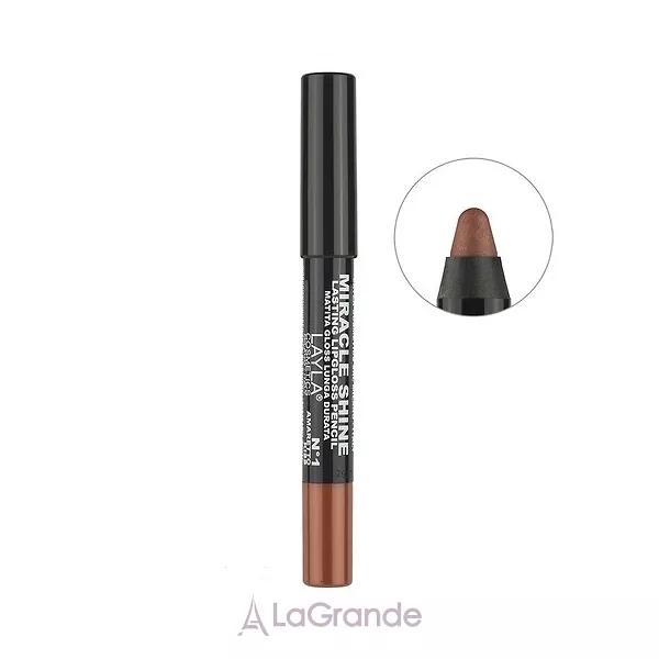 Layla Cosmetics Miracle Shine Lasting Lipgloss Pencil ������ �����-������ ��� ���