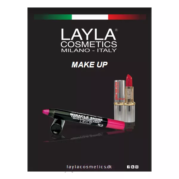Layla Cosmetics Miracle Shine Lasting Lipgloss Pencil ������ �����-������ ��� ���