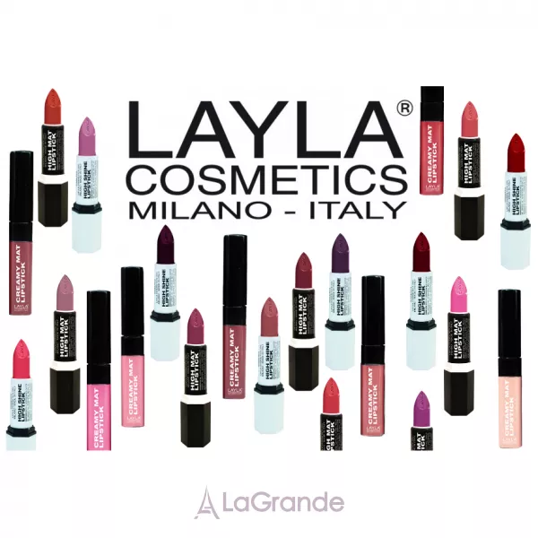 Layla Cosmetics High Shine Lipstick ����� ����� ������