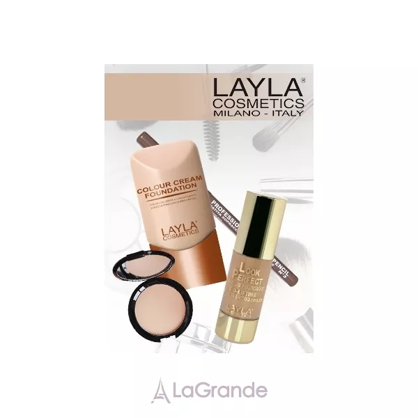 Layla Cosmetics Colour Cream Foundation ��������� ������